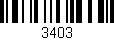 Código de barras (EAN, GTIN, SKU, ISBN): '3403'