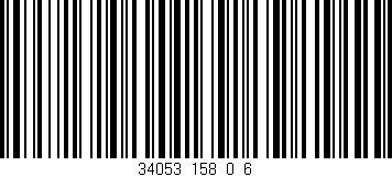 Código de barras (EAN, GTIN, SKU, ISBN): '34053_158_0_6'