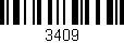 Código de barras (EAN, GTIN, SKU, ISBN): '3409'