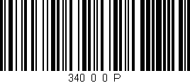 Código de barras (EAN, GTIN, SKU, ISBN): '340_0_0_P'