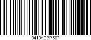 Código de barras (EAN, GTIN, SKU, ISBN): '3410AEBR507'