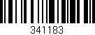Código de barras (EAN, GTIN, SKU, ISBN): '341183'