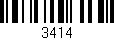 Código de barras (EAN, GTIN, SKU, ISBN): '3414'