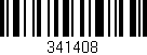 Código de barras (EAN, GTIN, SKU, ISBN): '341408'