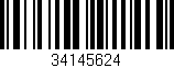 Código de barras (EAN, GTIN, SKU, ISBN): '34145624'