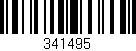 Código de barras (EAN, GTIN, SKU, ISBN): '341495'