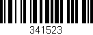 Código de barras (EAN, GTIN, SKU, ISBN): '341523'