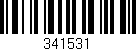 Código de barras (EAN, GTIN, SKU, ISBN): '341531'