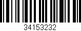 Código de barras (EAN, GTIN, SKU, ISBN): '34153232'