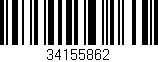 Código de barras (EAN, GTIN, SKU, ISBN): '34155862'