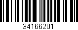 Código de barras (EAN, GTIN, SKU, ISBN): '34166201'