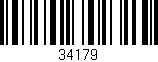 Código de barras (EAN, GTIN, SKU, ISBN): '34179'