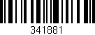 Código de barras (EAN, GTIN, SKU, ISBN): '341881'