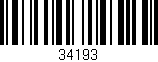 Código de barras (EAN, GTIN, SKU, ISBN): '34193'