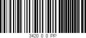 Código de barras (EAN, GTIN, SKU, ISBN): '3420_0_0_PP'