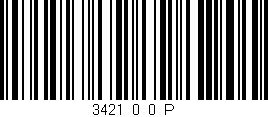 Código de barras (EAN, GTIN, SKU, ISBN): '3421_0_0_P'