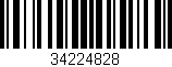 Código de barras (EAN, GTIN, SKU, ISBN): '34224828'