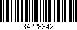 Código de barras (EAN, GTIN, SKU, ISBN): '34228342'