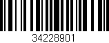 Código de barras (EAN, GTIN, SKU, ISBN): '34228901'