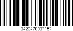 Código de barras (EAN, GTIN, SKU, ISBN): '3423478837157'