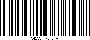 Código de barras (EAN, GTIN, SKU, ISBN): '34253_170_0_M'