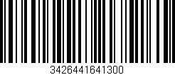 Código de barras (EAN, GTIN, SKU, ISBN): '3426441641300'
