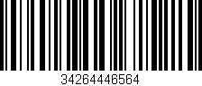 Código de barras (EAN, GTIN, SKU, ISBN): '34264446564'