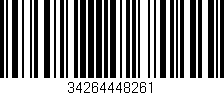 Código de barras (EAN, GTIN, SKU, ISBN): '34264448261'