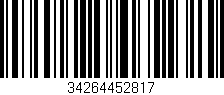 Código de barras (EAN, GTIN, SKU, ISBN): '34264452817'