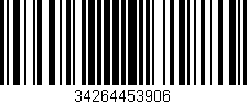 Código de barras (EAN, GTIN, SKU, ISBN): '34264453906'