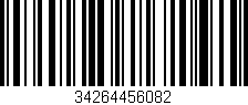 Código de barras (EAN, GTIN, SKU, ISBN): '34264456082'