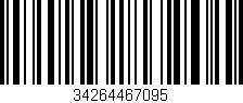Código de barras (EAN, GTIN, SKU, ISBN): '34264467095'
