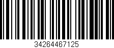 Código de barras (EAN, GTIN, SKU, ISBN): '34264467125'