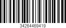 Código de barras (EAN, GTIN, SKU, ISBN): '34264469419'