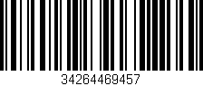 Código de barras (EAN, GTIN, SKU, ISBN): '34264469457'