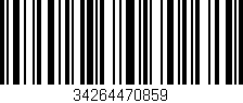 Código de barras (EAN, GTIN, SKU, ISBN): '34264470859'