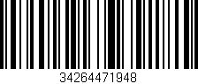 Código de barras (EAN, GTIN, SKU, ISBN): '34264471948'