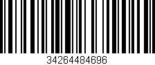 Código de barras (EAN, GTIN, SKU, ISBN): '34264484696'