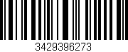 Código de barras (EAN, GTIN, SKU, ISBN): '3429396273'