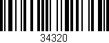 Código de barras (EAN, GTIN, SKU, ISBN): '34320'