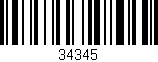 Código de barras (EAN, GTIN, SKU, ISBN): '34345'