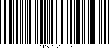 Código de barras (EAN, GTIN, SKU, ISBN): '34345_1371_0_P'