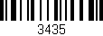 Código de barras (EAN, GTIN, SKU, ISBN): '3435'