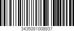 Código de barras (EAN, GTIN, SKU, ISBN): '3435091008937'