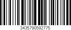 Código de barras (EAN, GTIN, SKU, ISBN): '3435790592775'