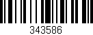 Código de barras (EAN, GTIN, SKU, ISBN): '343586'