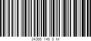 Código de barras (EAN, GTIN, SKU, ISBN): '34366_146_0_M'