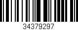 Código de barras (EAN, GTIN, SKU, ISBN): '34379297'