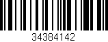 Código de barras (EAN, GTIN, SKU, ISBN): '34384142'