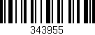 Código de barras (EAN, GTIN, SKU, ISBN): '343955'